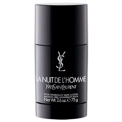 ysl la nuit de l'homme deodorant stick|La Nuit De L'Homme Deodorant Stick .